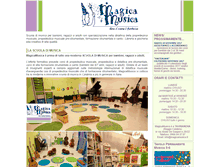 Tablet Screenshot of magicamusica.it